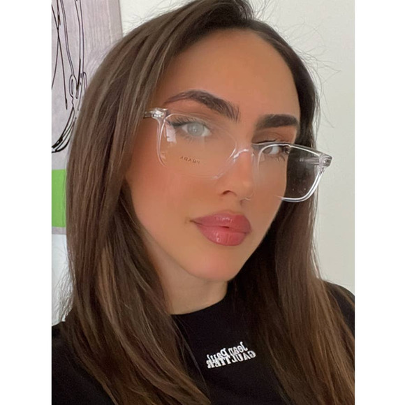 NEW Prada PR14WVF Frames in Crystal Transparent - Picture 3 of 11